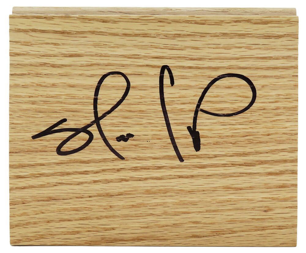 Shawn Kemp Autographed 5x6 Floor Piece-Powers Sports Memorabilia