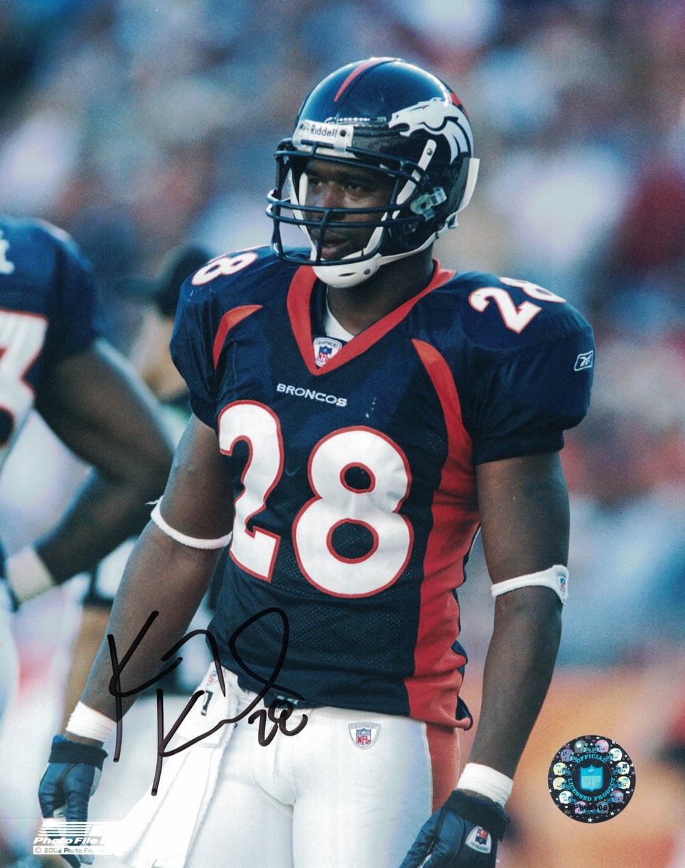 Kenoy Kennedy Denver Broncos Signed 8x10 Photo PF-Powers Sports Memorabilia