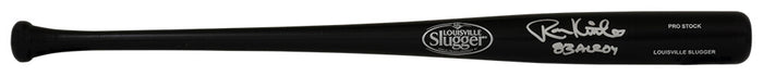 Ron Kittle Autographed Louisville Slugger Pro Stock Black Baseball Bat with 83 AL ROY-Powers Sports Memorabilia