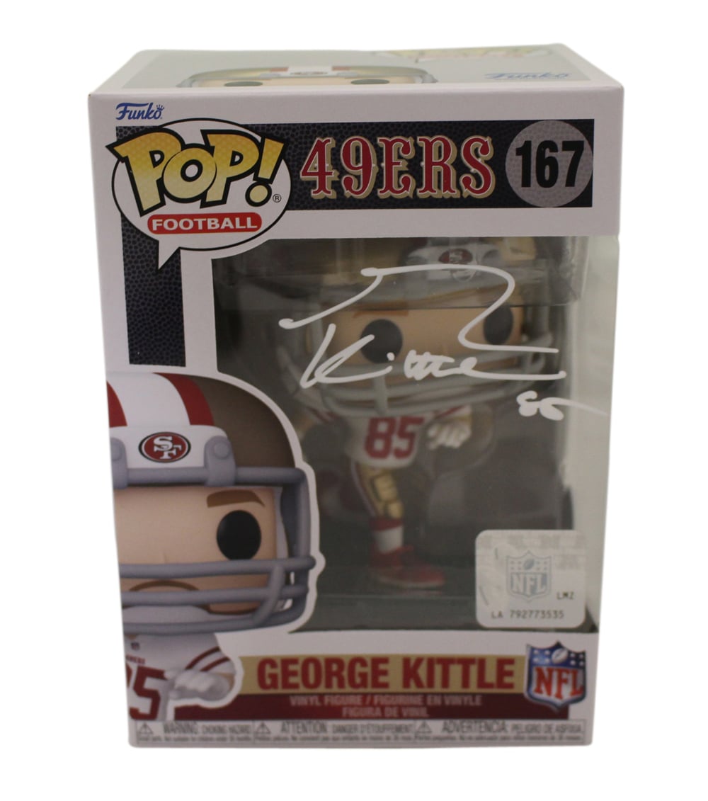 George Kittle Signed San Francisco 49ers Funko Pop! #167 – Beckett Authenticated-Powers Sports Memorabilia