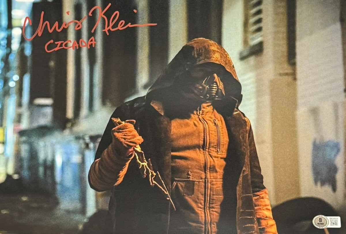 Chris Klein The Flash Signed 11x14 Photo - Beckett Beckett - 54336-Powers Sports Memorabilia