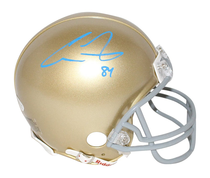Cole Kmet Signed Notre Dame Fighting Irish Mini Helmet – Beckett Authenticated-Powers Sports Memorabilia
