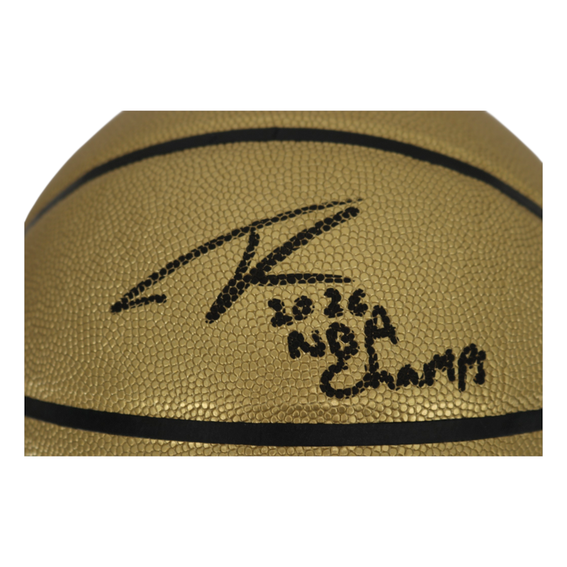 Tyler Kolek New York Knicks Signed Inscribed Gold Edition NBA Basketball-Powers Sports Memorabilia