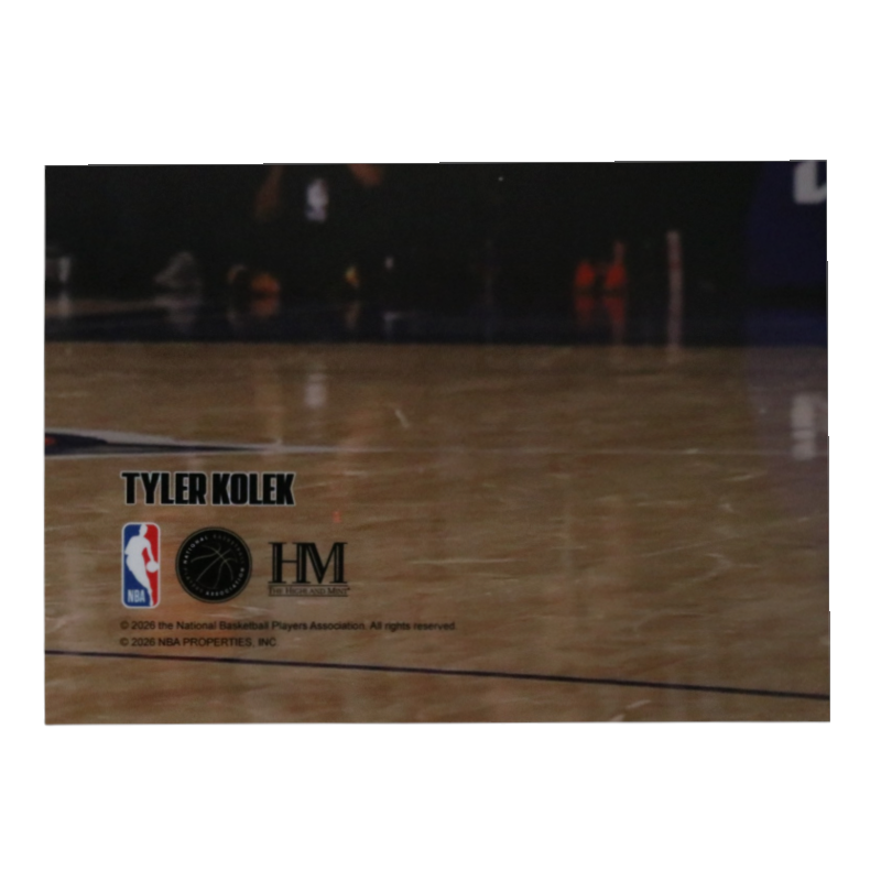 Tyler Kolek New York Knicks Signed 11x14 Photo-Powers Sports Memorabilia