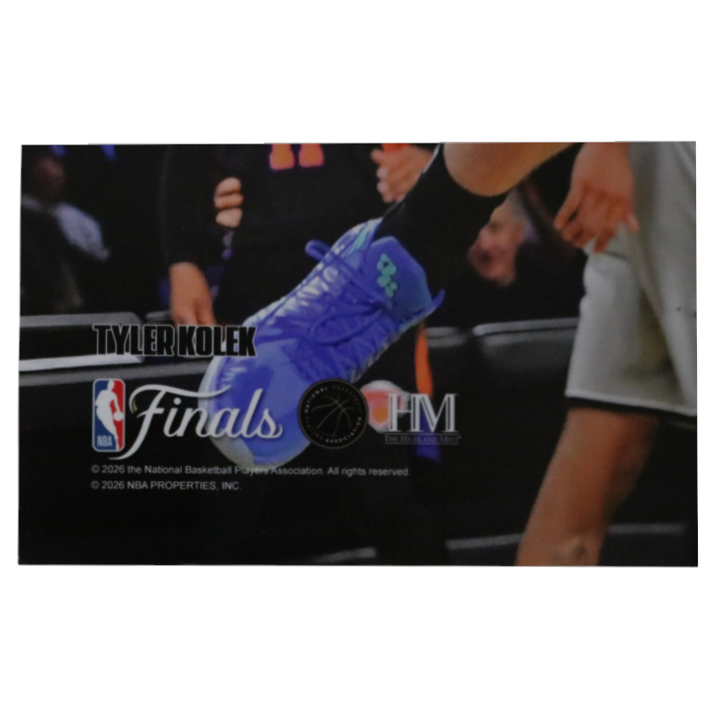 Tyler Kolek New York Knicks Signed 11x14 Photo with Wembanyama-Powers Sports Memorabilia