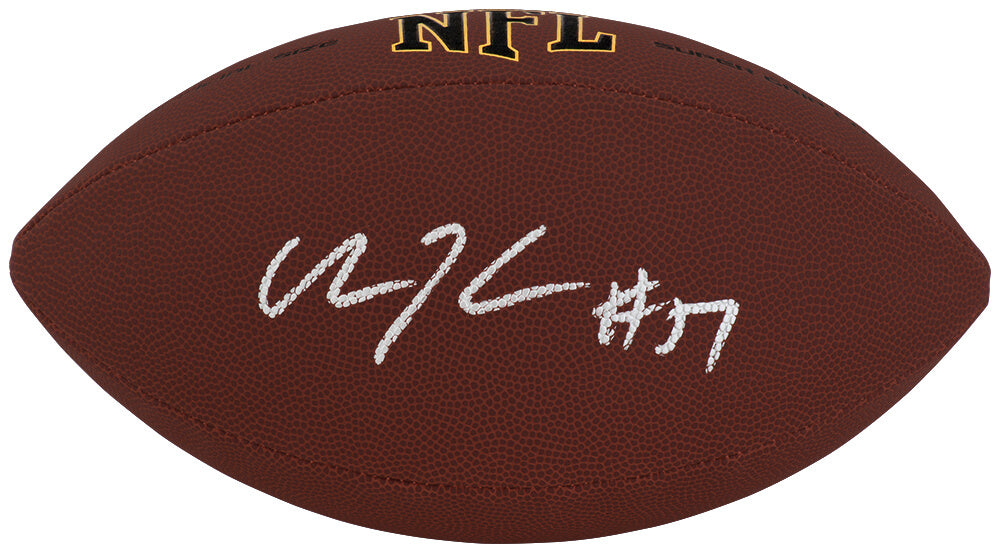 Olin Kreutz Autographed Wilson Super Grip Full Size NFL Football-Powers Sports Memorabilia