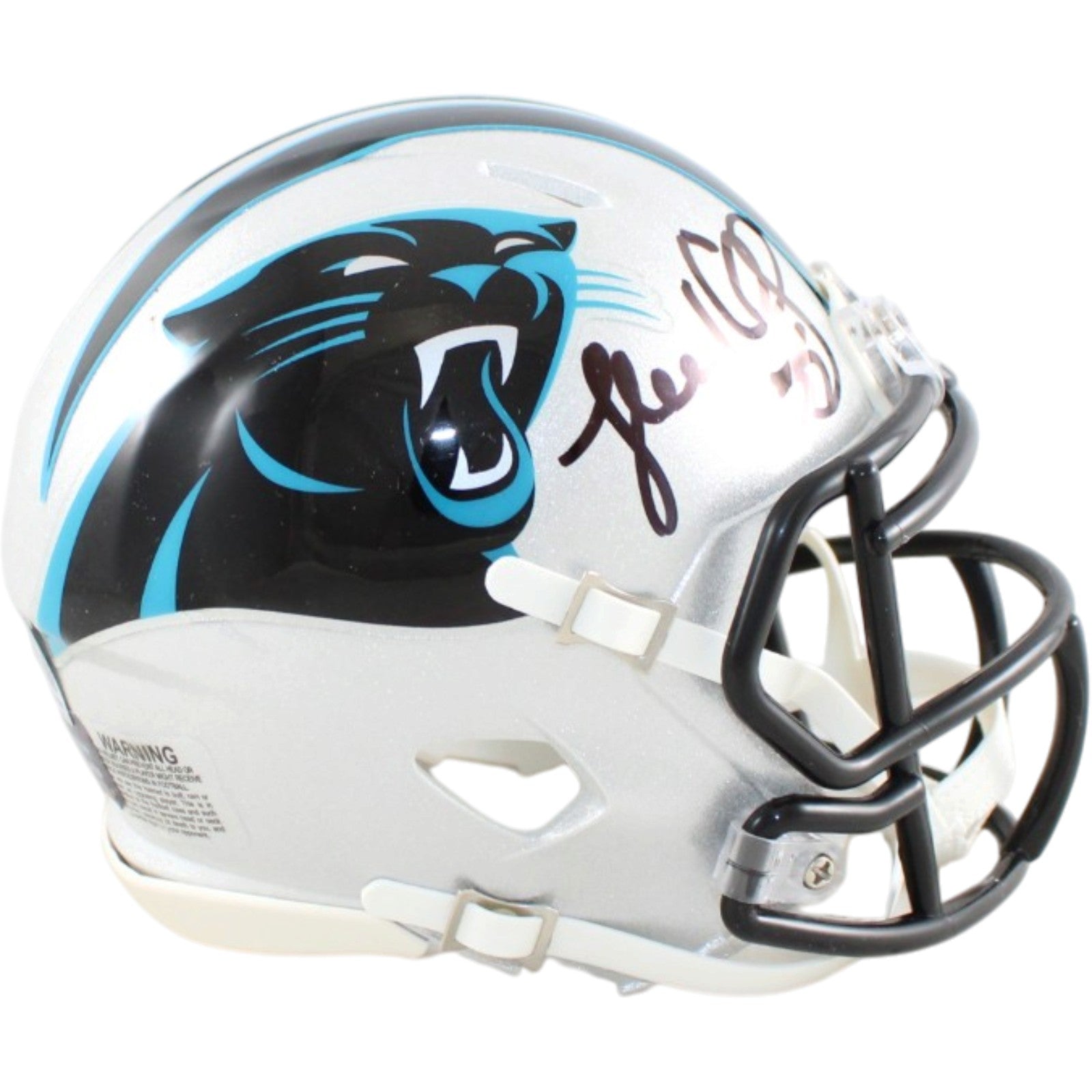 Luke Kuechly Carolina Panthers Signed Mini Helmet Beckett WIT 58679 Beckett-Powers Sports Memorabilia
