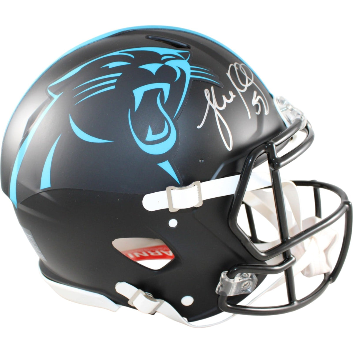 Luke Kuechly Carolina Panthers Signed Full Size Helmet - Proline Alt 2022 Beckett WIT Beckett-Powers Sports Memorabilia