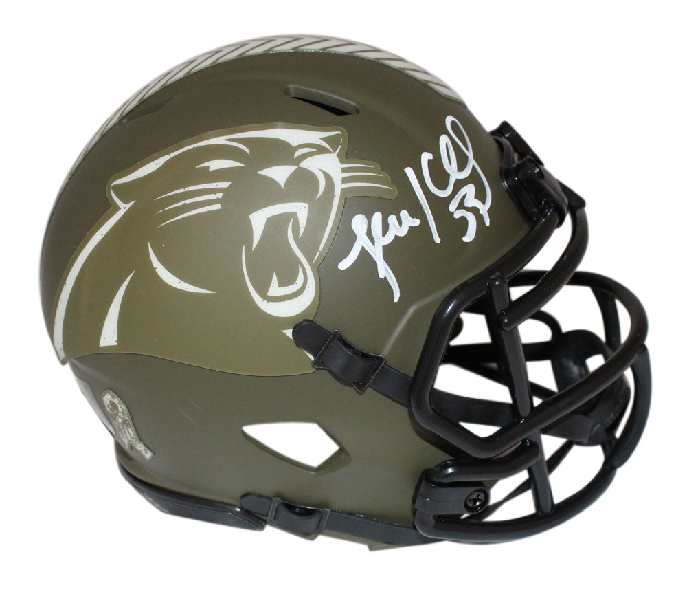 Adrian Peterson Minnesota Vikings Signed Mini Helmet with Inscription Beckett SKU 40203-Powers Sports Memorabilia