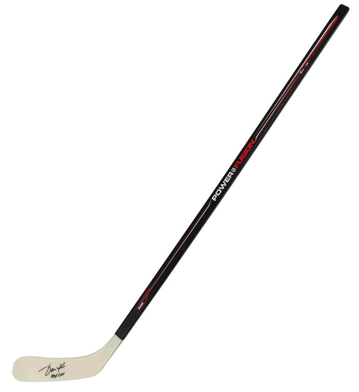 Jari Kurri Autographed Franklin Power Fusion 48-Inch Full Size Hockey Stick with HOF'01-Powers Sports Memorabilia