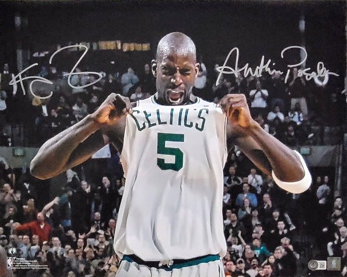 Kevin Garnett Signed Boston Celtics 16x20 Photo W/ Anything is Possible - Beckett-Powers Sports Memorabilia