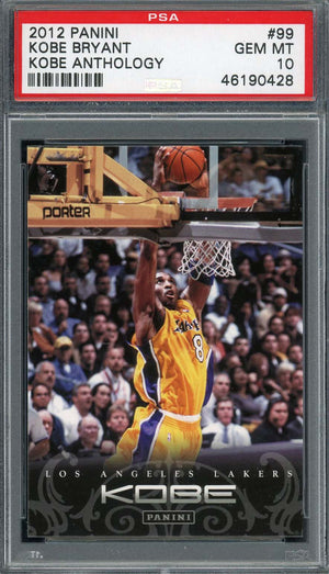 Kobe Bryant 2012 Panini Anthology Basketball Card #99 Graded PSA 10 GEM MINT-Powers Sports Memorabilia