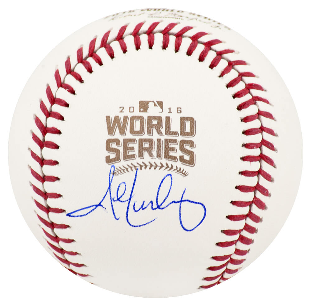 John Lackey Chicago Cubs Autographed Rawlings 2016 World Series Baseball-Powers Sports Memorabilia