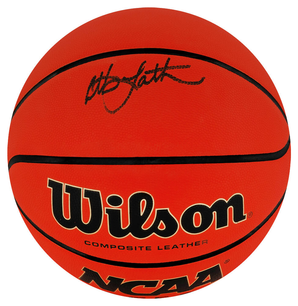 Christian Laettner Autographed Wilson NCAA Legends Full Size Basketball-Powers Sports Memorabilia