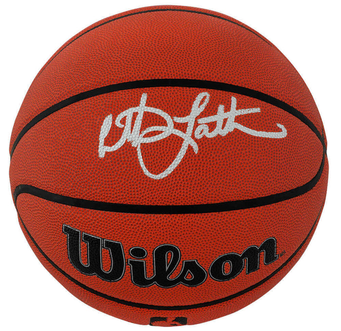 Christian Laettner Autographed Wilson Indoor/Outdoor NBA Basketball-Powers Sports Memorabilia