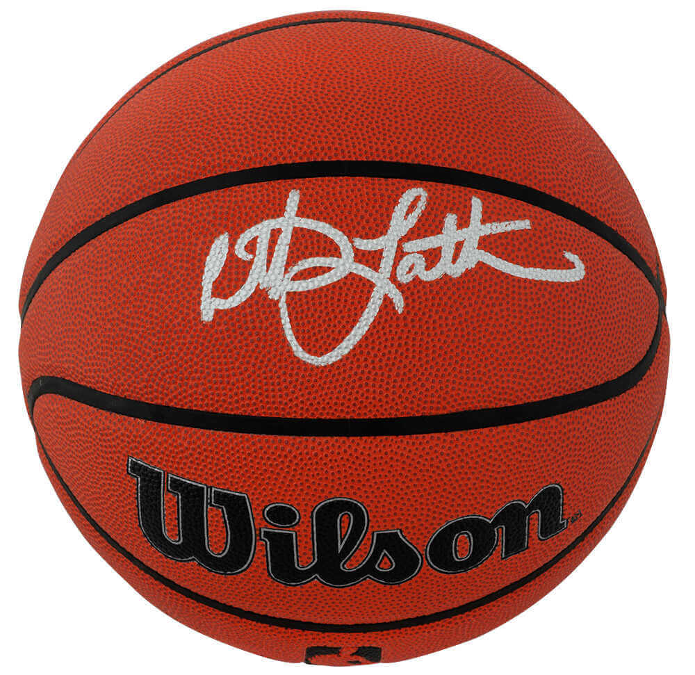 Christian Laettner Autographed Wilson Indoor/Outdoor NBA Basketball-Powers Sports Memorabilia