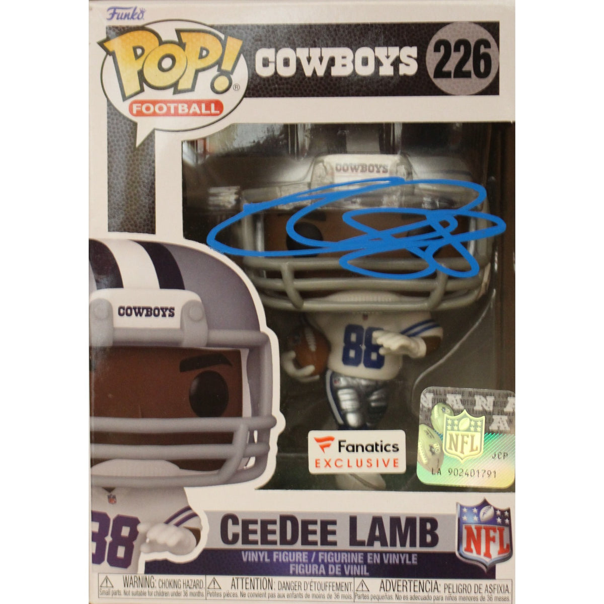 CeeDee Lamb Signed Funko Pop! Fanatics FAN 44694 – Fanatics Authenticated-Powers Sports Memorabilia