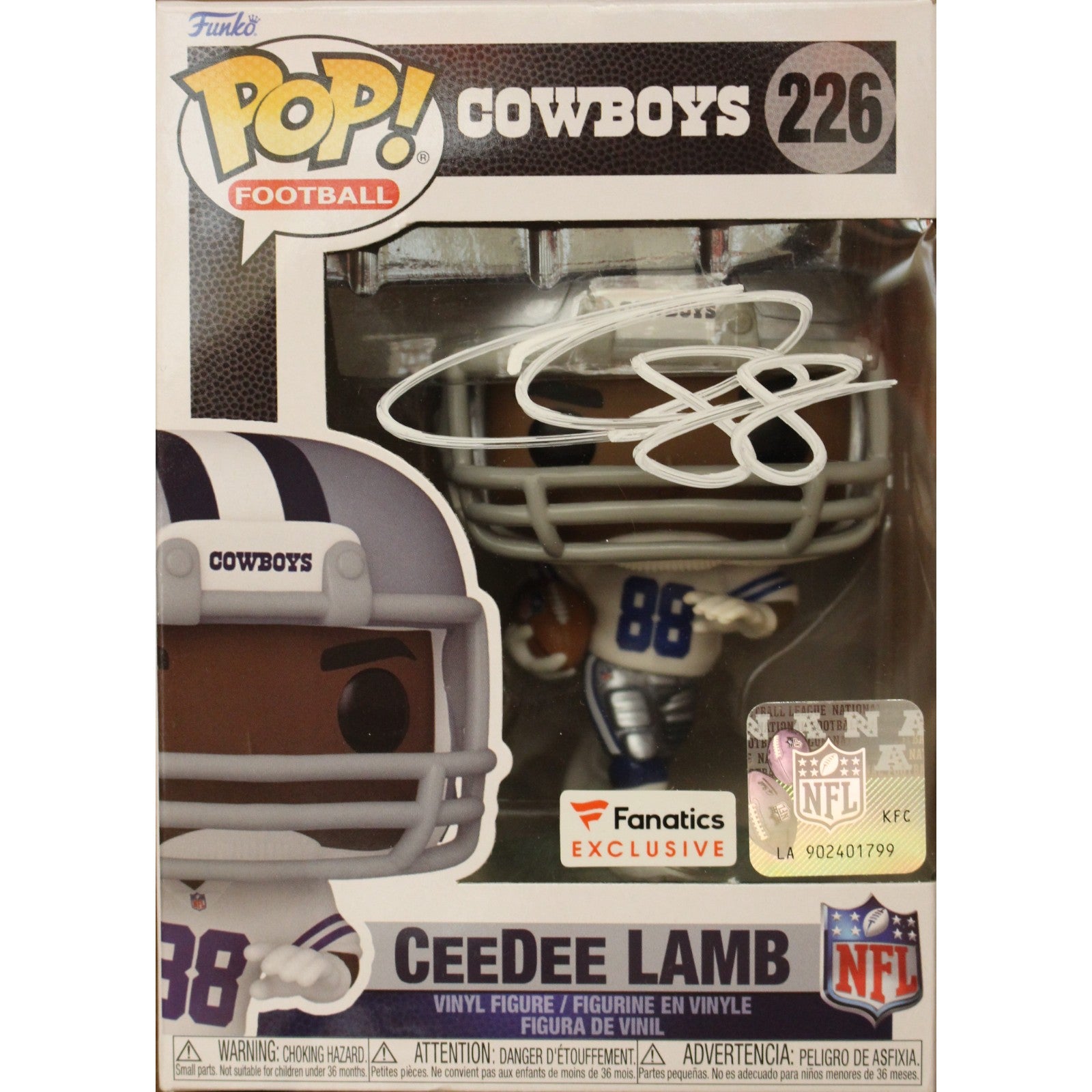 CeeDee Lamb Signed Funko Pop! Fanatics FAN 44695 – Fanatics Authenticated-Powers Sports Memorabilia