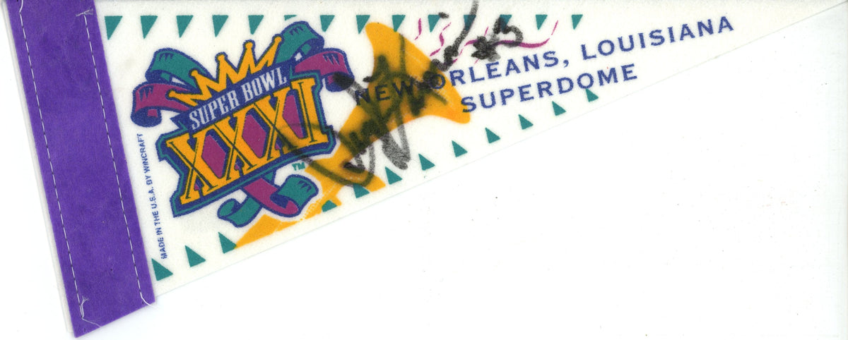 Daryle Lamonica Oakland Raiders Signed Mini Helmet - SB XXXI Mini Pennant Beckett Beckett-Powers Sports Memorabilia