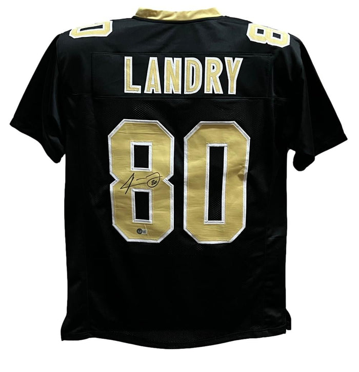 Jarvis Landry Signed Pro Style Black XL Jersey – Beckett Authenticated-Powers Sports Memorabilia