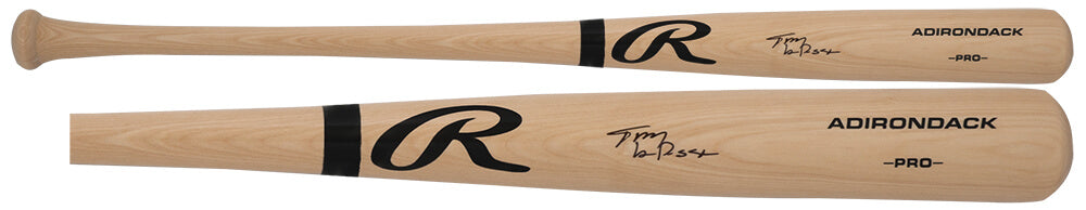 Tony LaRussa Autographed Rawlings Pro Blonde Baseball Bat-Powers Sports Memorabilia