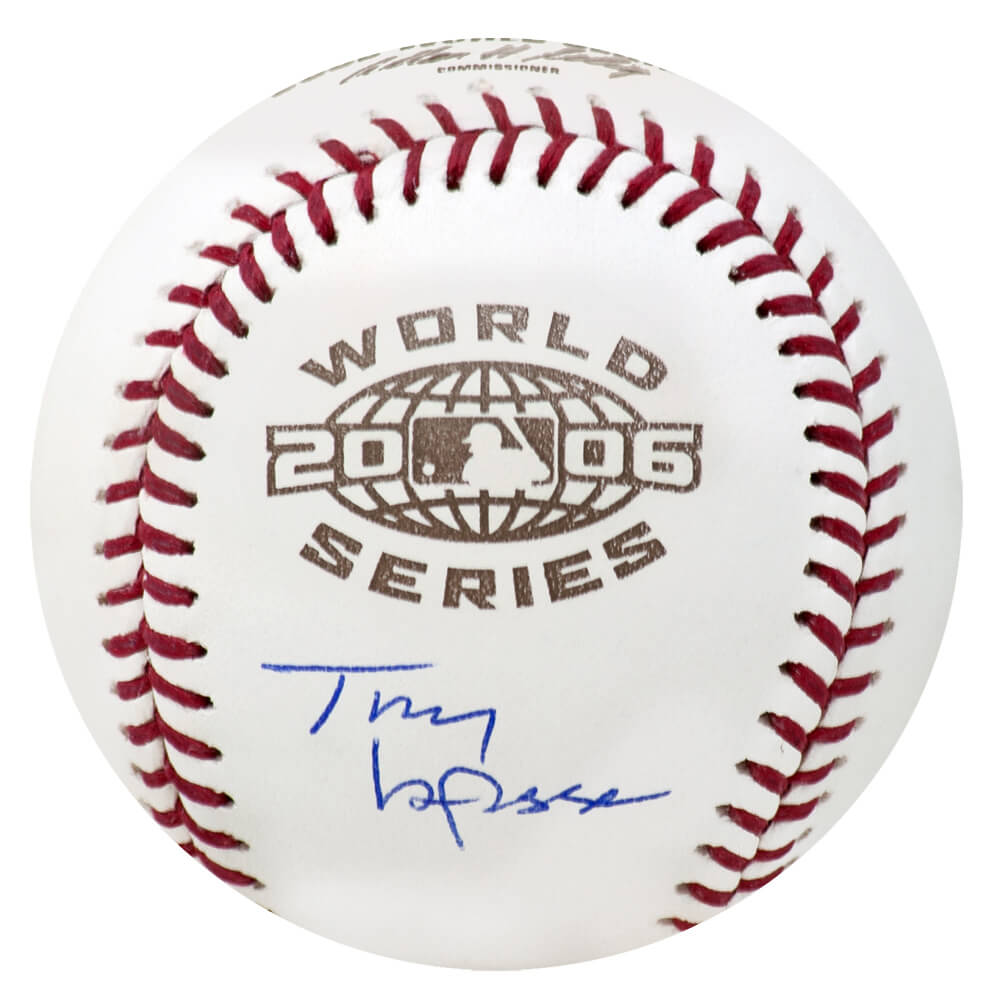 Tony LaRussa Autographed Rawlings 2006 World Series (St Louis Cardinals) Baseball-Powers Sports Memorabilia