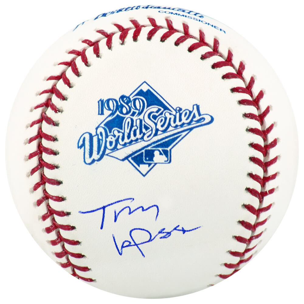 Tony LaRussa Autographed Rawlings 1989 World Series (Oakland A's) Baseball