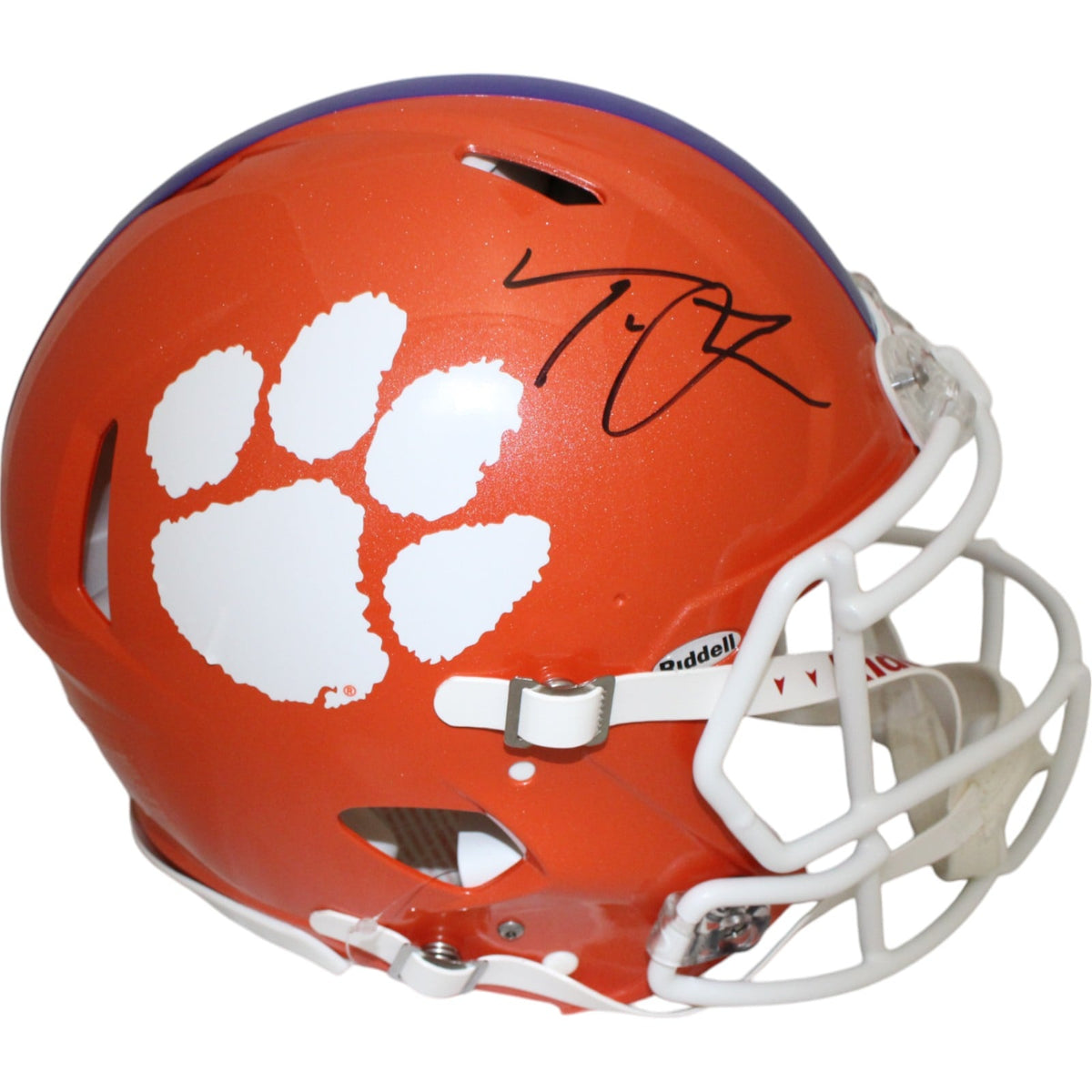 Trevor Lawrence Signed Clemson Tigers Authentic Speed Helmet – Fanatics Authenticated-Powers Sports Memorabilia