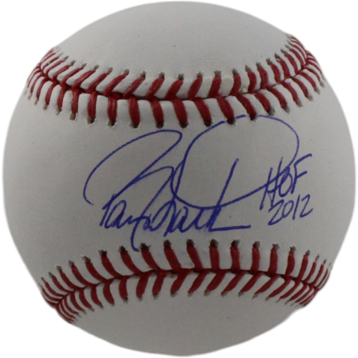 Barry Larkin Signed Cincinnati Reds Official MLB Baseball HOF – Beckett Authenticated-Powers Sports Memorabilia