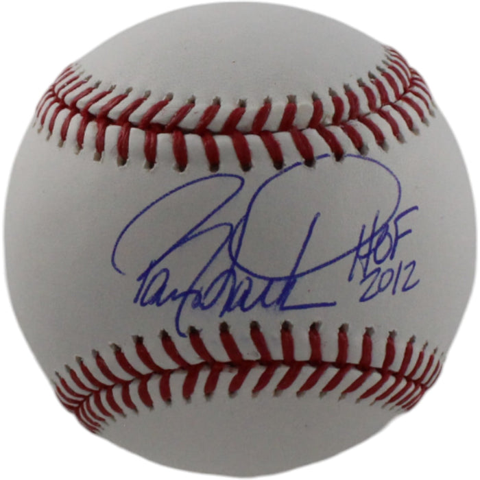 Barry Larkin Signed Cincinnati Reds Official MLB Baseball HOF – Beckett Authenticated-Powers Sports Memorabilia