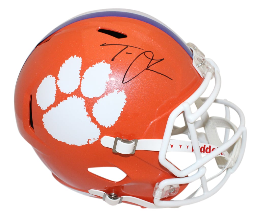 Trevor Lawrence Signed Clemson Tigers Speed Full-Size Helmet – Fanatics Authenticated-Powers Sports Memorabilia