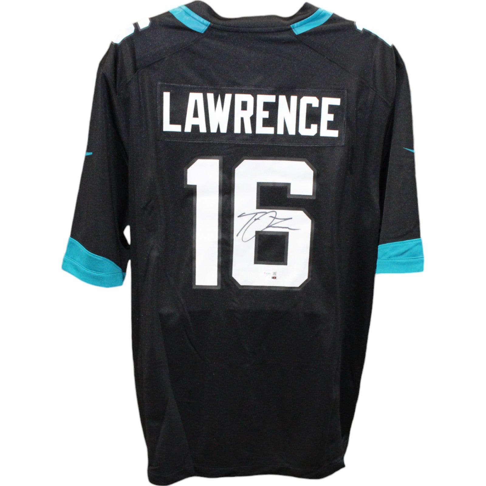 Trevor Lawrence Jacksonville Jaguars Nike XL Black Signed Jersey FAN 45730-Powers Sports Memorabilia