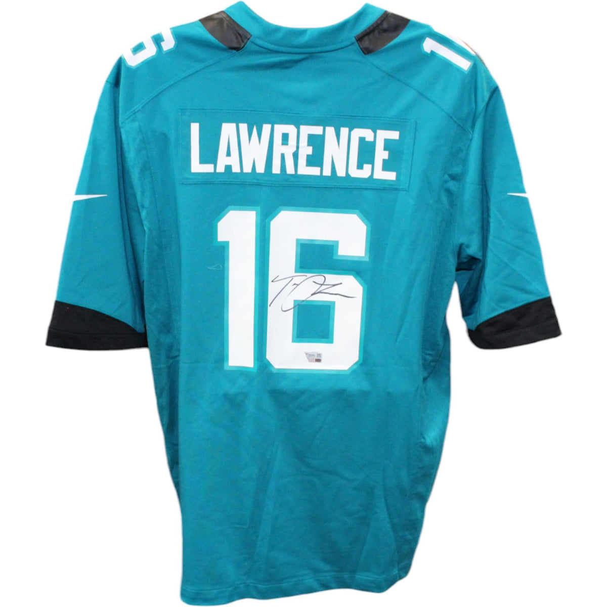 Trevor Lawrence Signed Jacksonville Jaguars Nike XL Teal Jersey – Fanatics Authenticated-Powers Sports Memorabilia