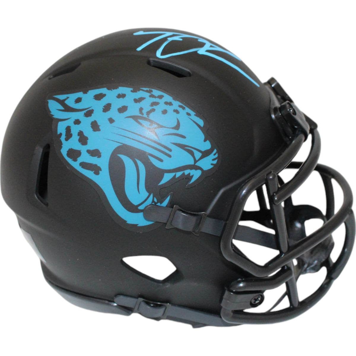Trevor Lawrence Signed Jacksonville Jaguars Eclipse Mini Helmet – Fanatics Authenticated-Powers Sports Memorabilia