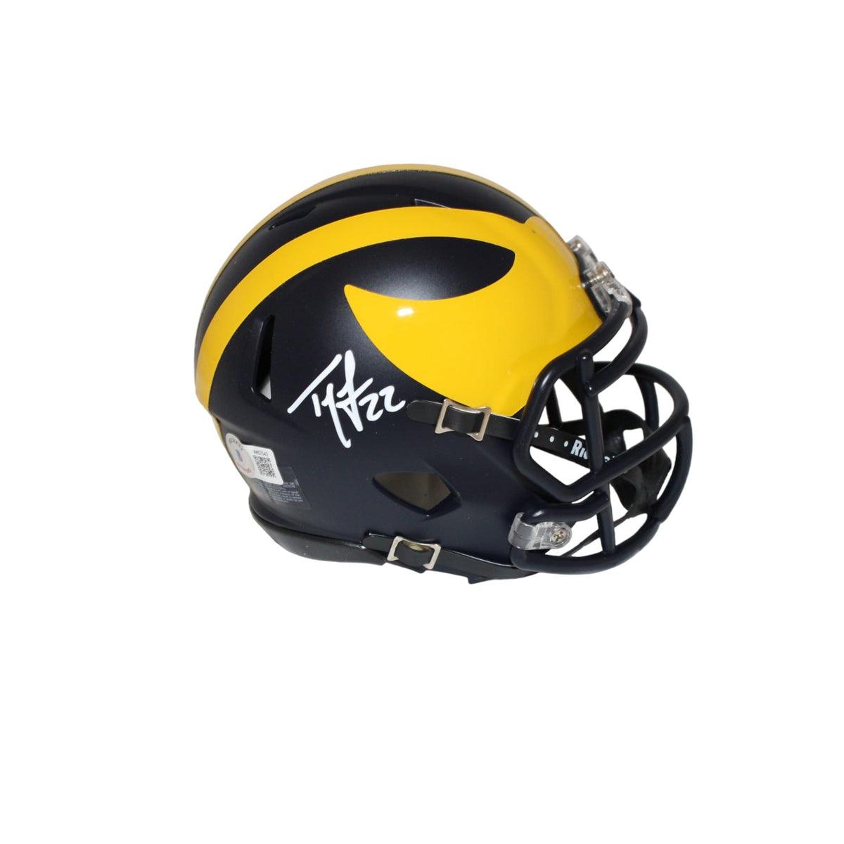 Ty Law Signed Michigan Wolverines Mini Helmet – Beckett Authenticated