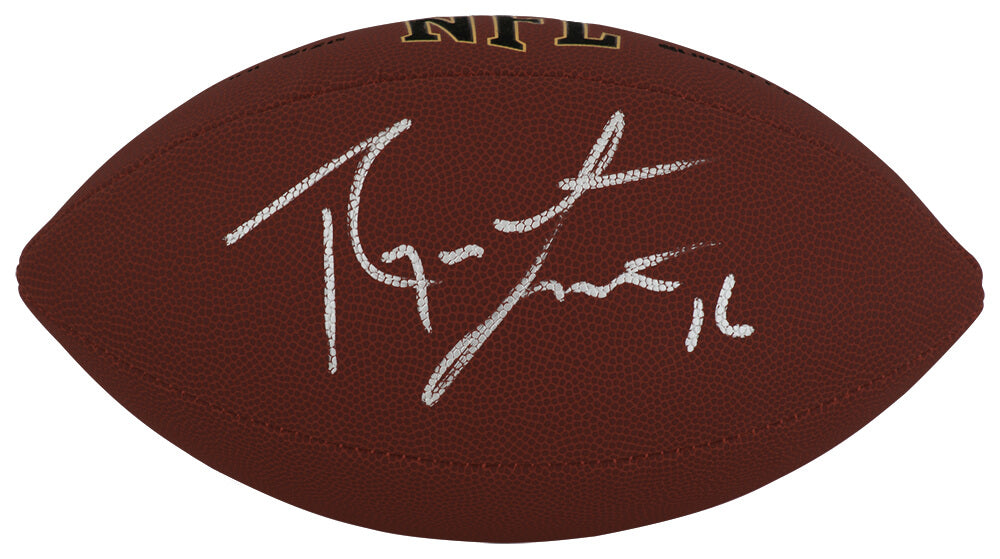 Ryan Leaf Autographed Wilson Super Grip Full Size NFL Football-Powers Sports Memorabilia