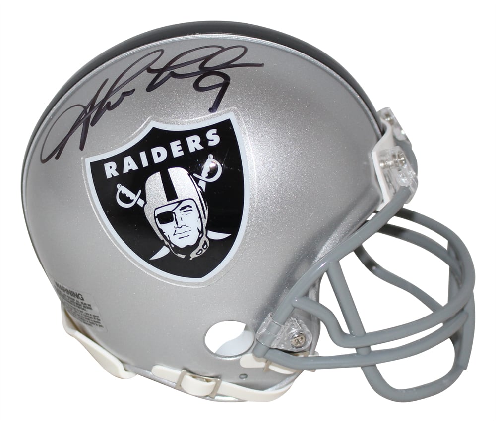 Shane Lechler Signed Oakland Raiders Mini Helmet – Beckett Authenticated-Powers Sports Memorabilia