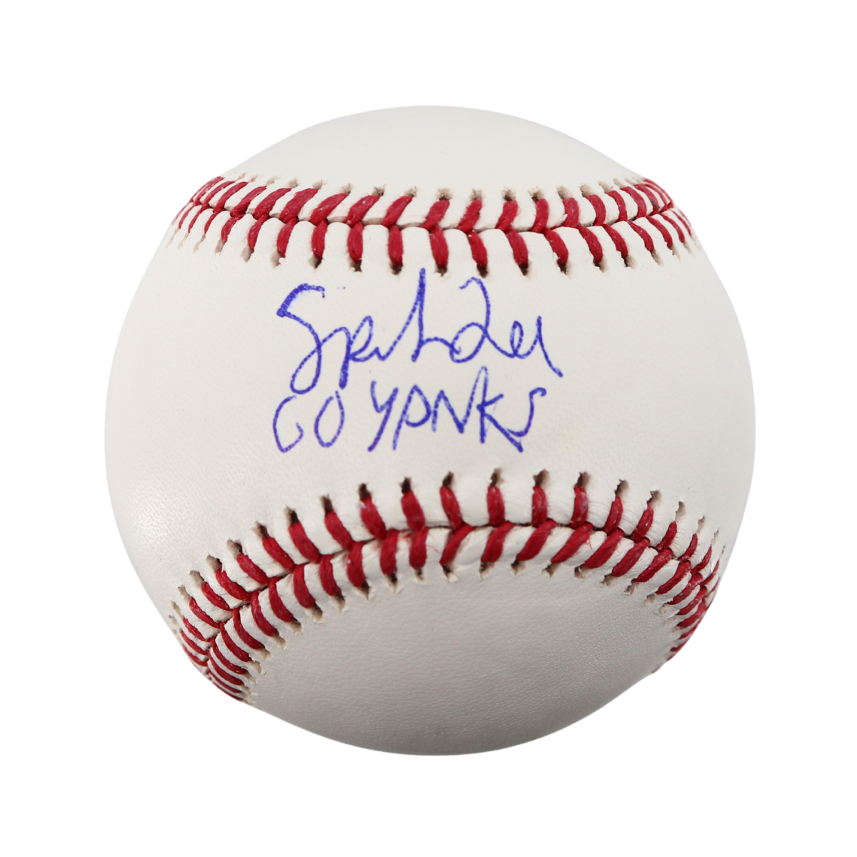 Spike Lee Signed Inscribed Go Yanks OMLB Ball-Powers Sports Memorabilia