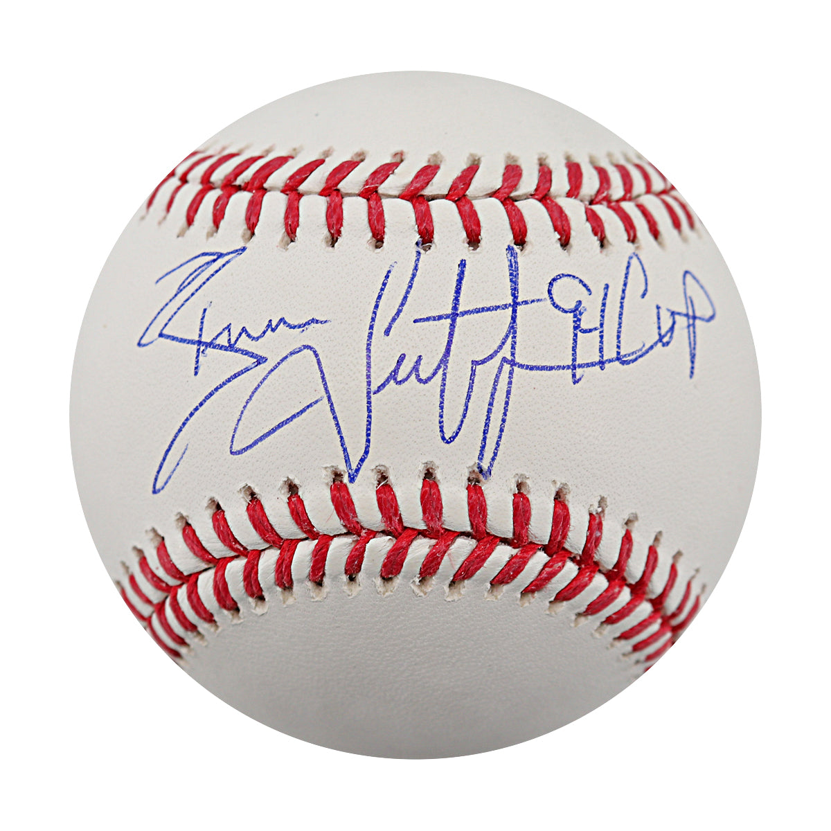 Brian Leetch New York Rangers Signed Inscribed 94 Cup Rawlings MLB Baseball-Powers Sports Memorabilia