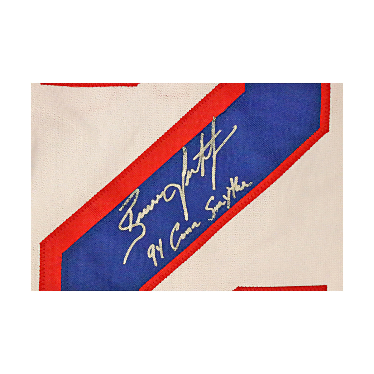 Brian Leetch New York Rangers Signed Inscribed '94 Conn Smythe' Custom White Jersey-Powers Sports Memorabilia