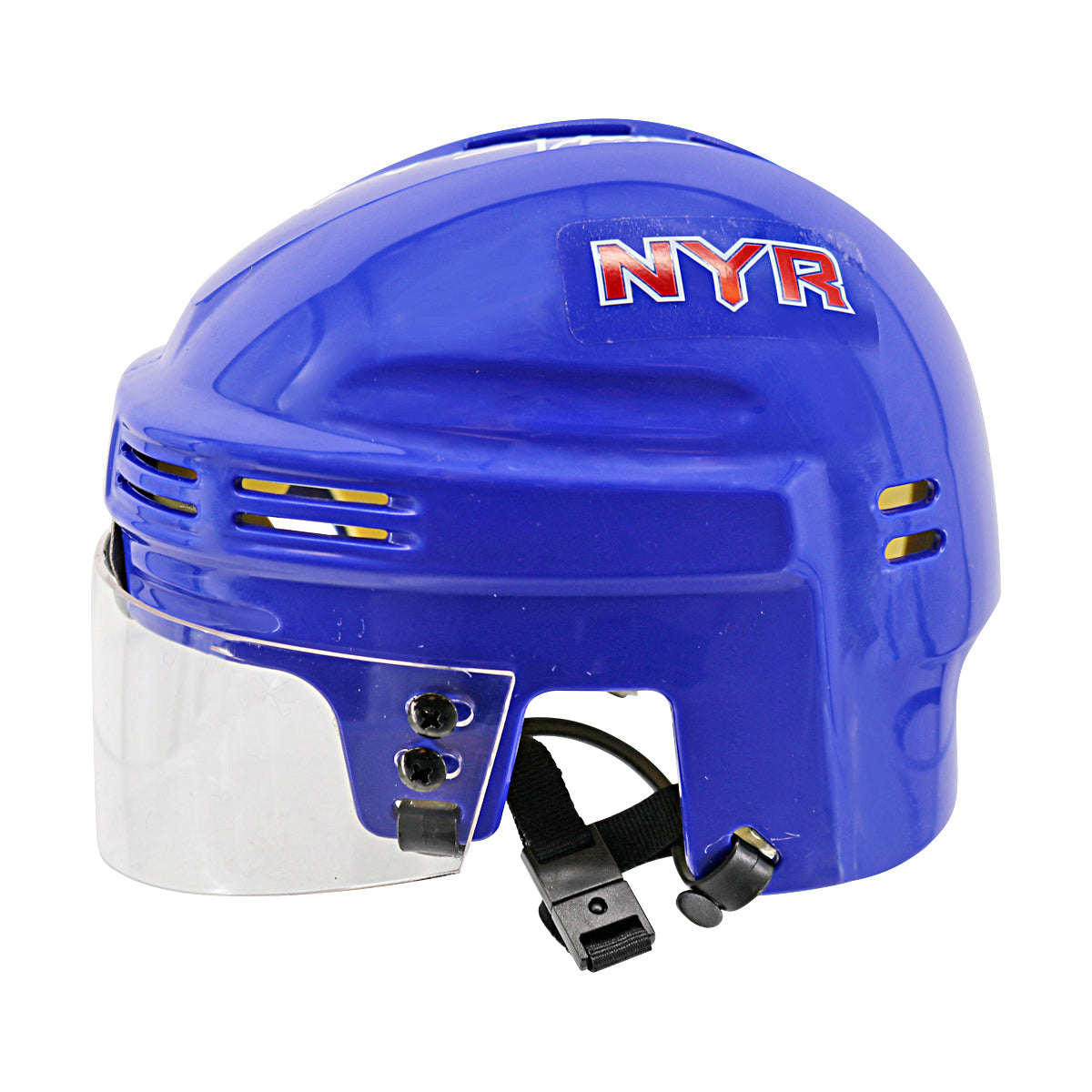 Brian Leetch New York Rangers Signed Inscribed 94 Cup Blue Mini Helmet-Powers Sports Memorabilia