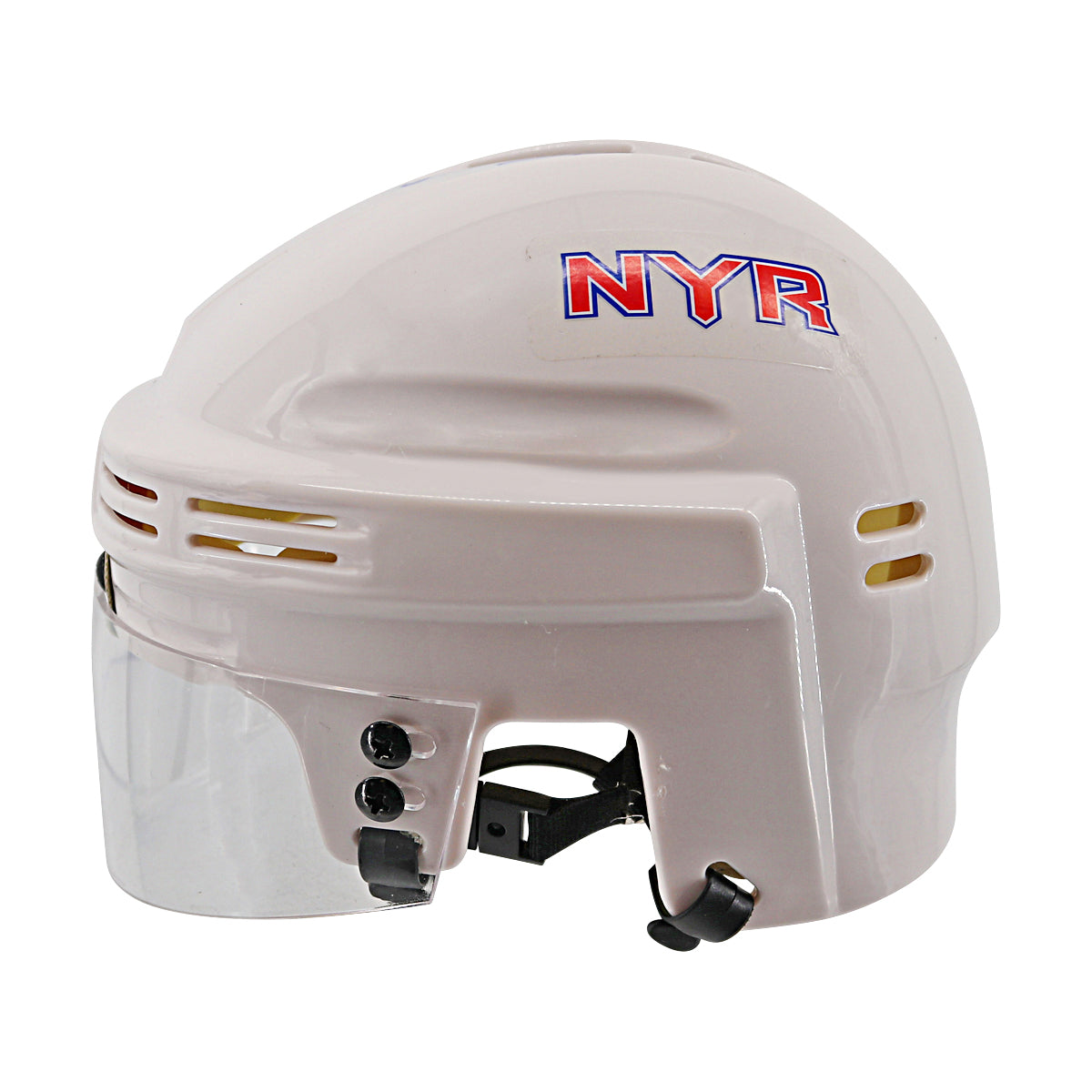 Brian Leetch New York Rangers Signed Inscribed HOF 09 White Mini Helmet
