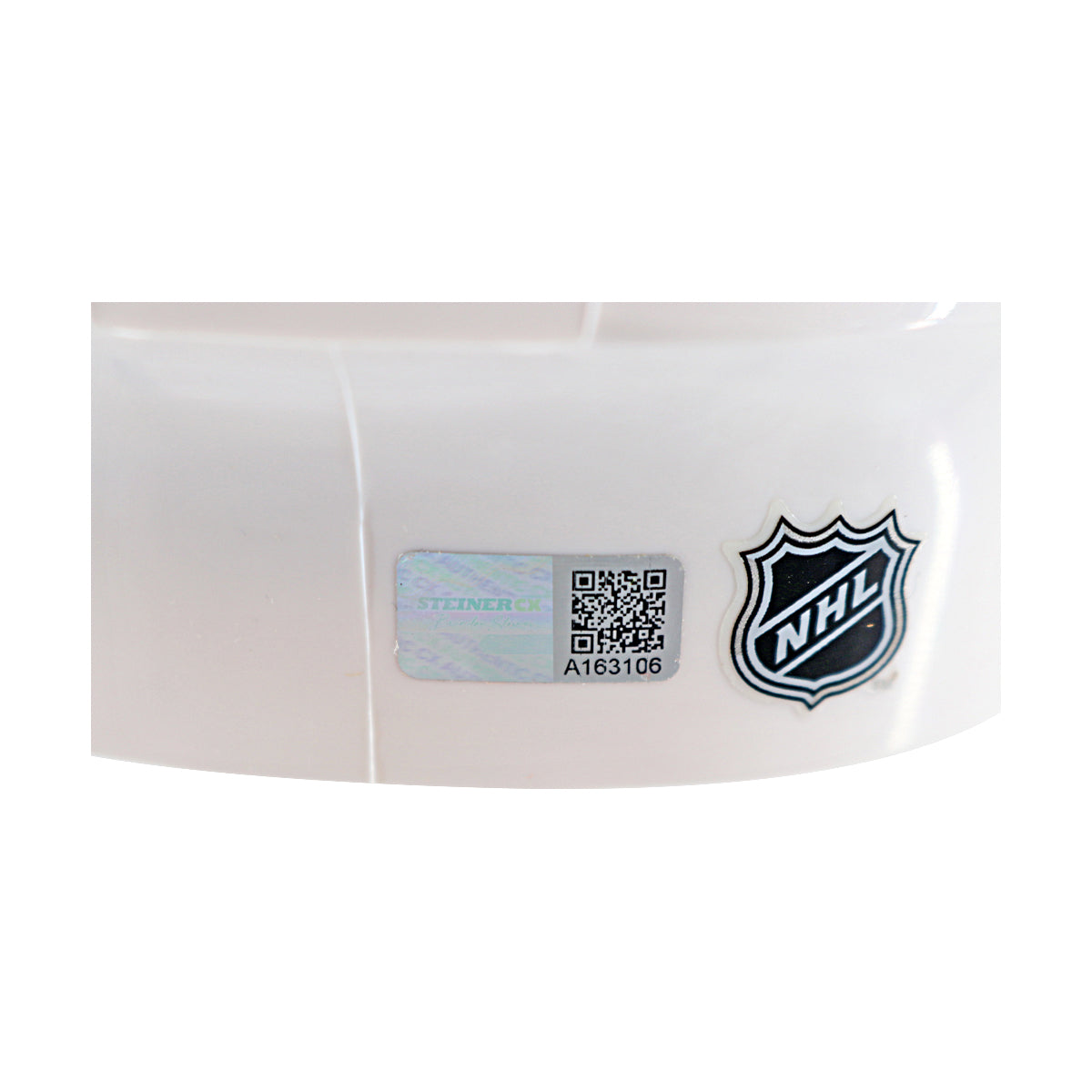 Brian Leetch New York Rangers Signed Inscribed HOF 09 White Mini Helmet