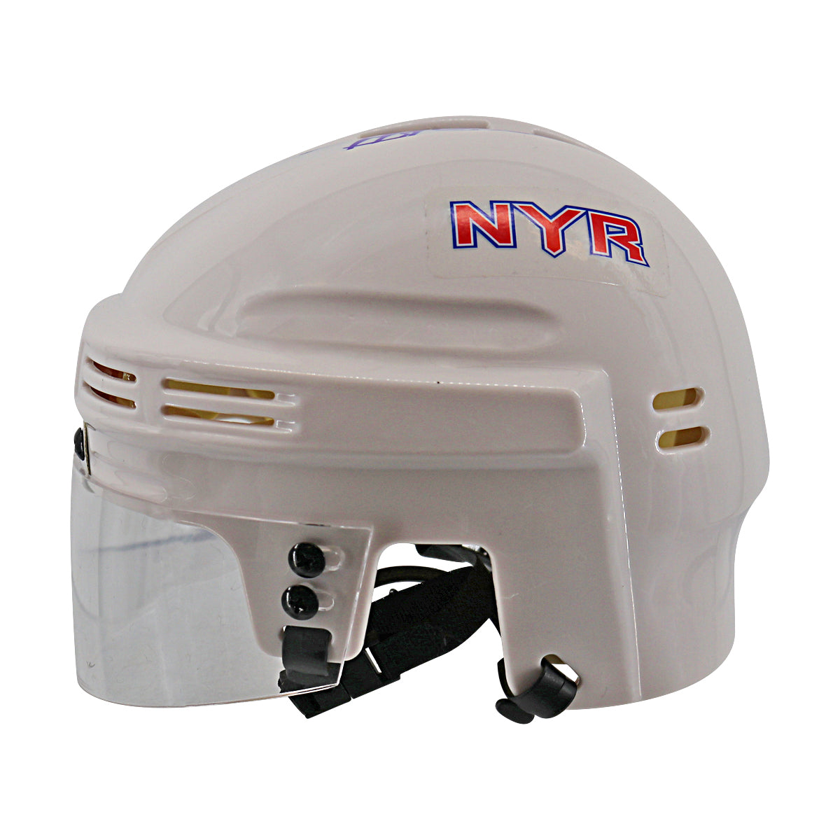 Brian Leetch New York Rangers Signed Inscribed 94 Cup White Mini Helmet-Powers Sports Memorabilia