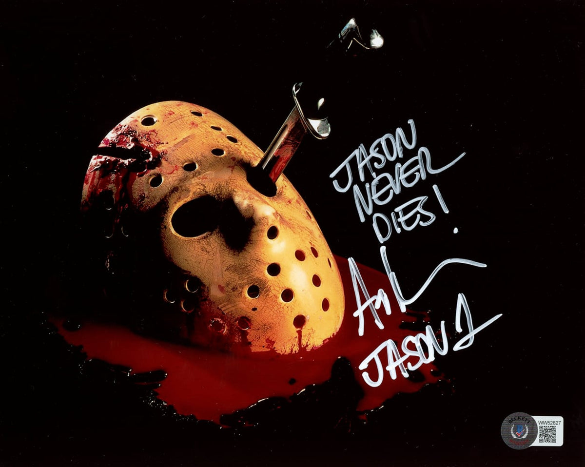 Ari Lehman Signed Friday The 13th 8x10 Photo Jason – Beckett Authenticated-Powers Sports Memorabilia