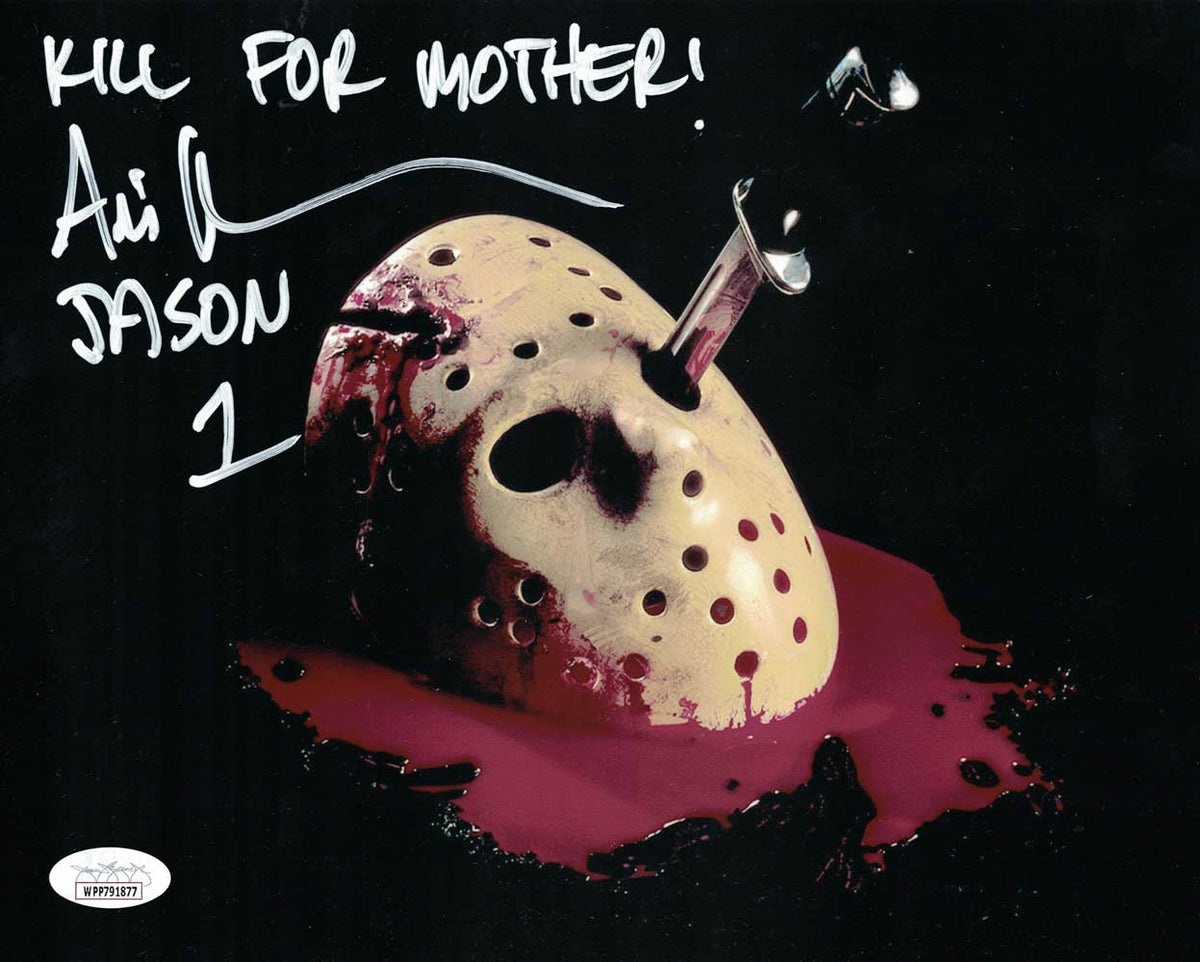 Ari Lehman Signed Friday The 13th 8x10 Photo Kill For Mother – JSA Authenticated-Powers Sports Memorabilia