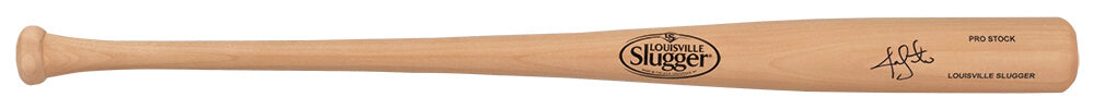 Jon Lester Autographed Louisville Slugger Blonde Pro Stock Baseball Bat-Powers Sports Memorabilia