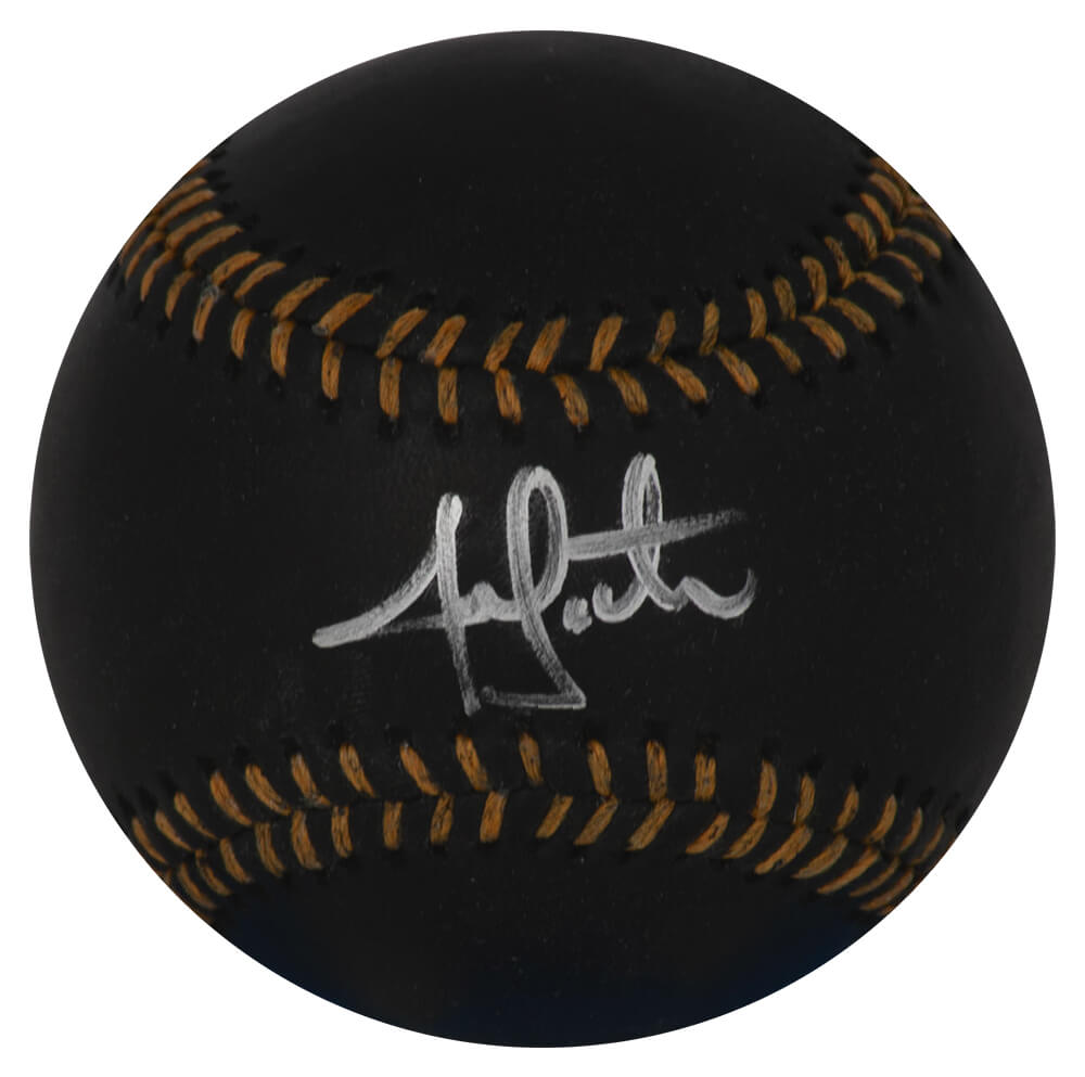 Jon Lester Autographed Rawlings Official Black MLB Baseball