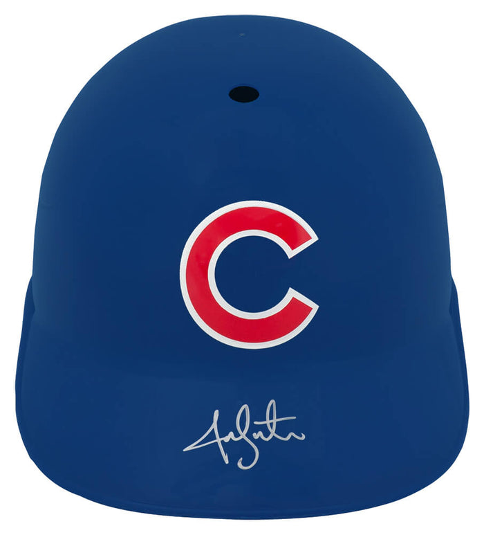 Jon Lester Autographed Chicago Cubs Souvenir Replica Batting Helmet-Powers Sports Memorabilia
