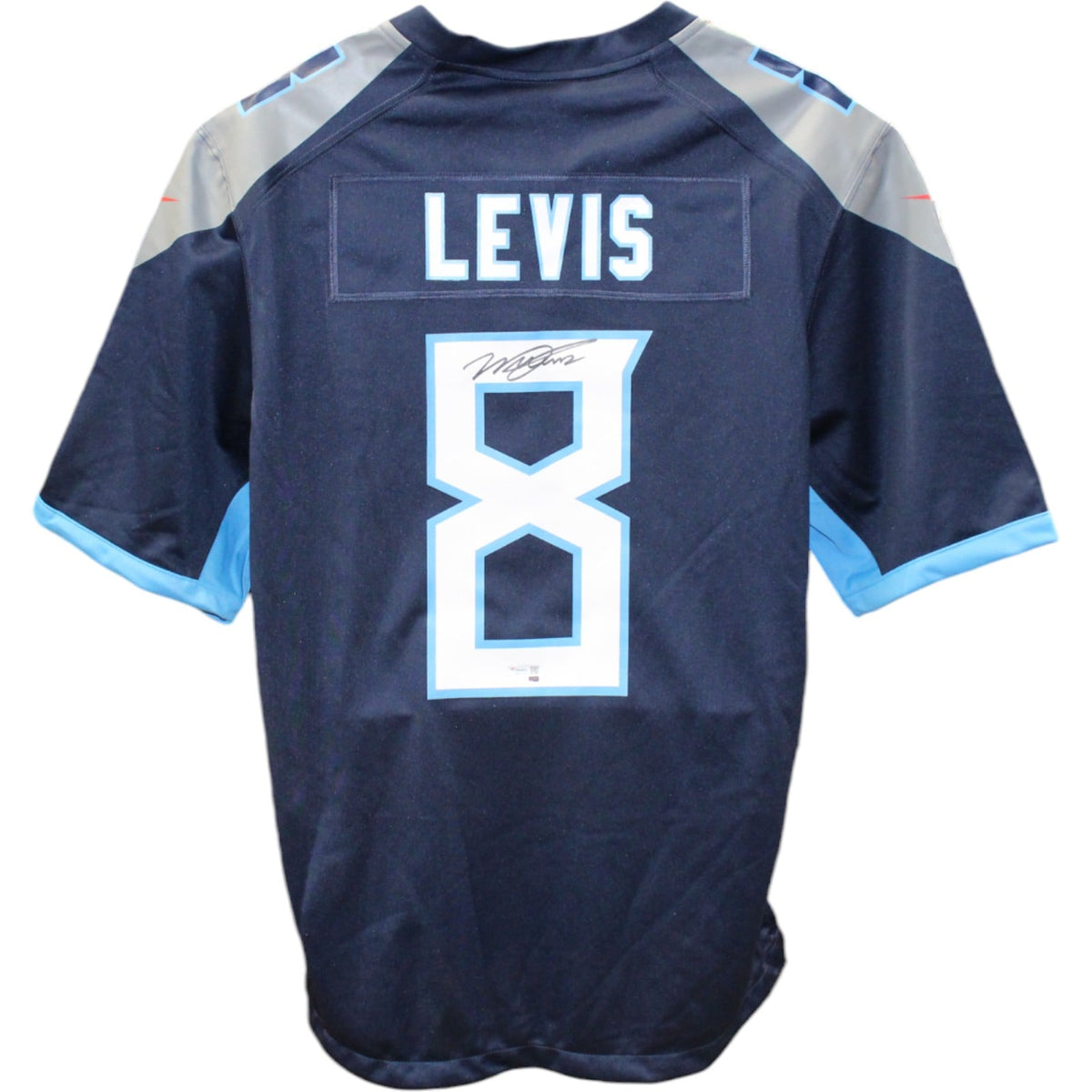 Will Levis Signed Tennessee Titans Dark Blue Nike XL Jersey – Fanatics Authenticated-Powers Sports Memorabilia